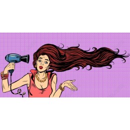 Glamorous Hair Styling