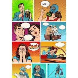 Retro Comic Vibes Set