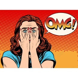 OMG! Shocked Woman