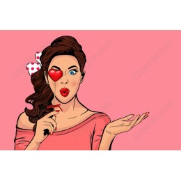 Heartfelt Surprise - Playful Pop Art