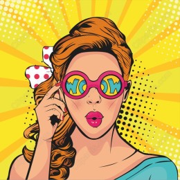 Wow Factor Retro Pop Art