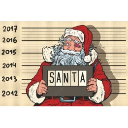 Santa's Mugshot