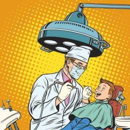 Cheerful Pediatric Dentist