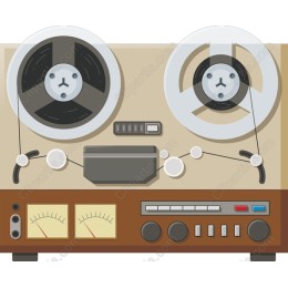 Vintage Reel-to-Reel Tape Recorder