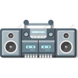 Retro Boombox