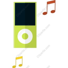 Vibrant Green Music Player