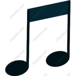 Elegant Music Note Graphic