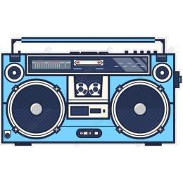 Retro Boombox