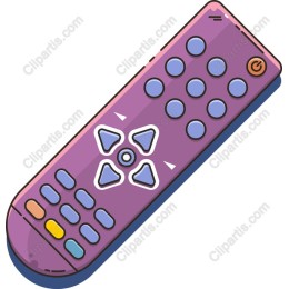 Vibrant Purple Remote Control
