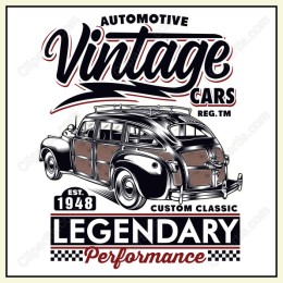 Vintage Automotive Cars Legendary Performance