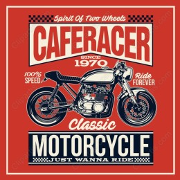 Classic Caferacer Motorcycle