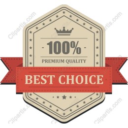 Best Choice Premium Quality Badge