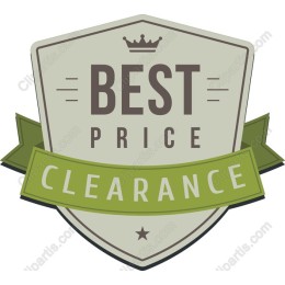 Best Price Clearance Badge