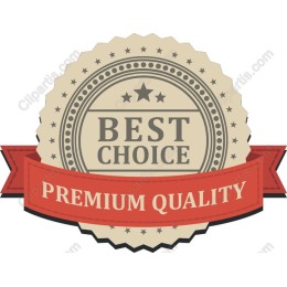Best Choice Premium Quality Badge