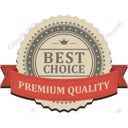 Best Choice Premium Quality Badge