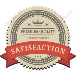 Premium Quality Satisfaction Badge