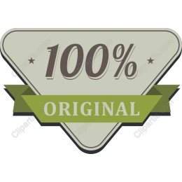 100% Original Badge
