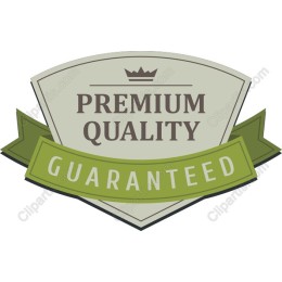 Premium Quality Guaranteed Badge