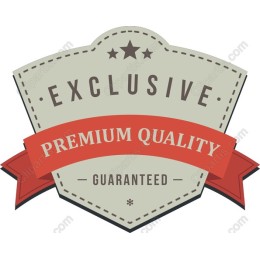 Exclusive Premium Quality Badge