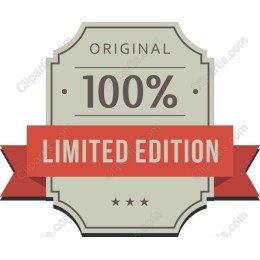 Limited Edition Badge - 100% Original