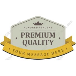 Premium Quality Badge - Customizable
