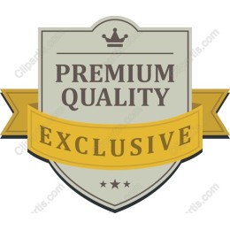 Premium Quality Exclusive Badge