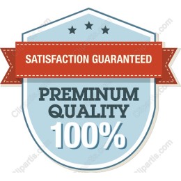 Premium Satisfaction Guaranteed Badge
