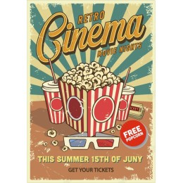 Retro Cinema Movie Night