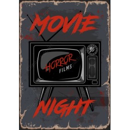 Vintage Horror Movie Night