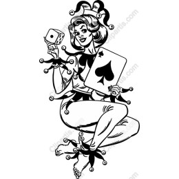 Charming Jester Girl