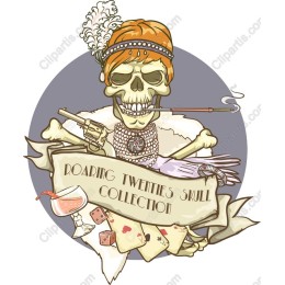 Roaring Twenties Skull Collection