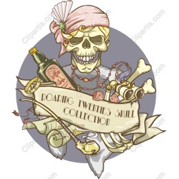 Roaring Twenties Skull Collection