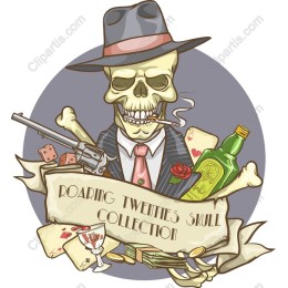 Roaring Twenties Skull Collection