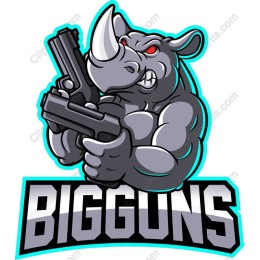 Big Gums - Muscular Rhino