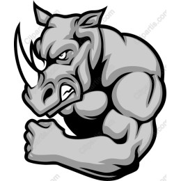 Muscular Rhino
