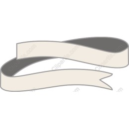 Elegant Creamy Beige Ribbon