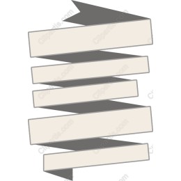 Elegant Spiral Ribbon Banner