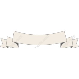 Elegant Blank Ribbon Banner
