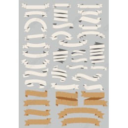 Premium Ribbon Clipart Bundle