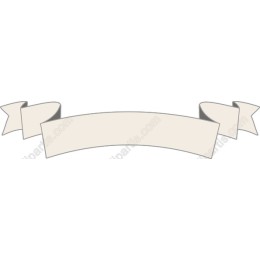 Elegant Blank Ribbon Banner