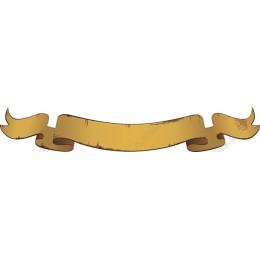 Vintage Golden Banner
