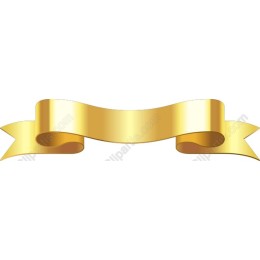 Elegant Gold Ribbon