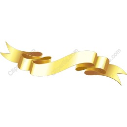 Elegant Golden Ribbon