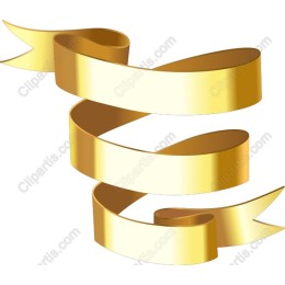 Elegant Golden Ribbon