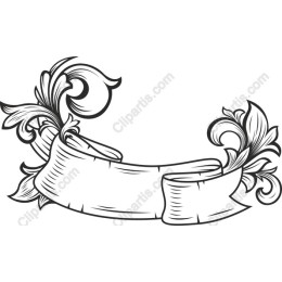 Elegant Ornate Floral Banner
