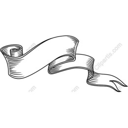 Elegant Flowing Ribbon