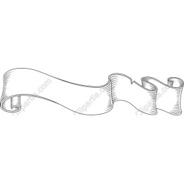 Elegant Hand-Drawn Ribbon Banner
