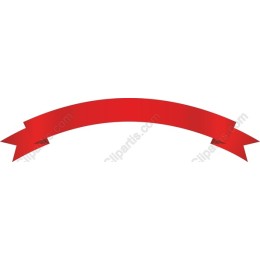 Vibrant Red Ribbon Banner
