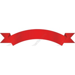 Vibrant Red Ribbon