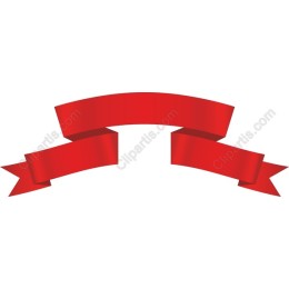 Vibrant Red Ribbon